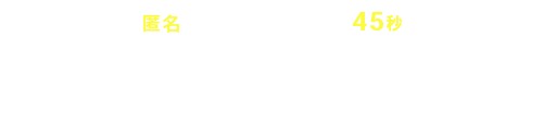 匿名OK/かんたん45秒/借金減額診断